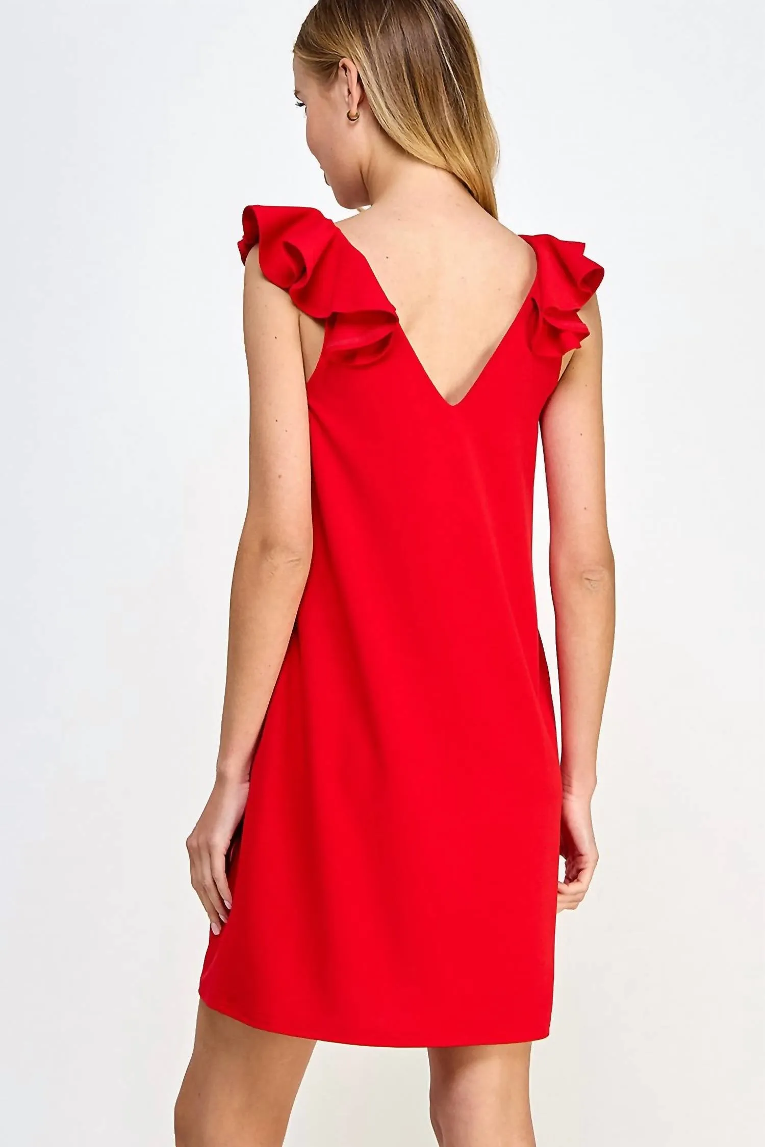 2 Hearts Apparel - Ruffle Strap Dress
