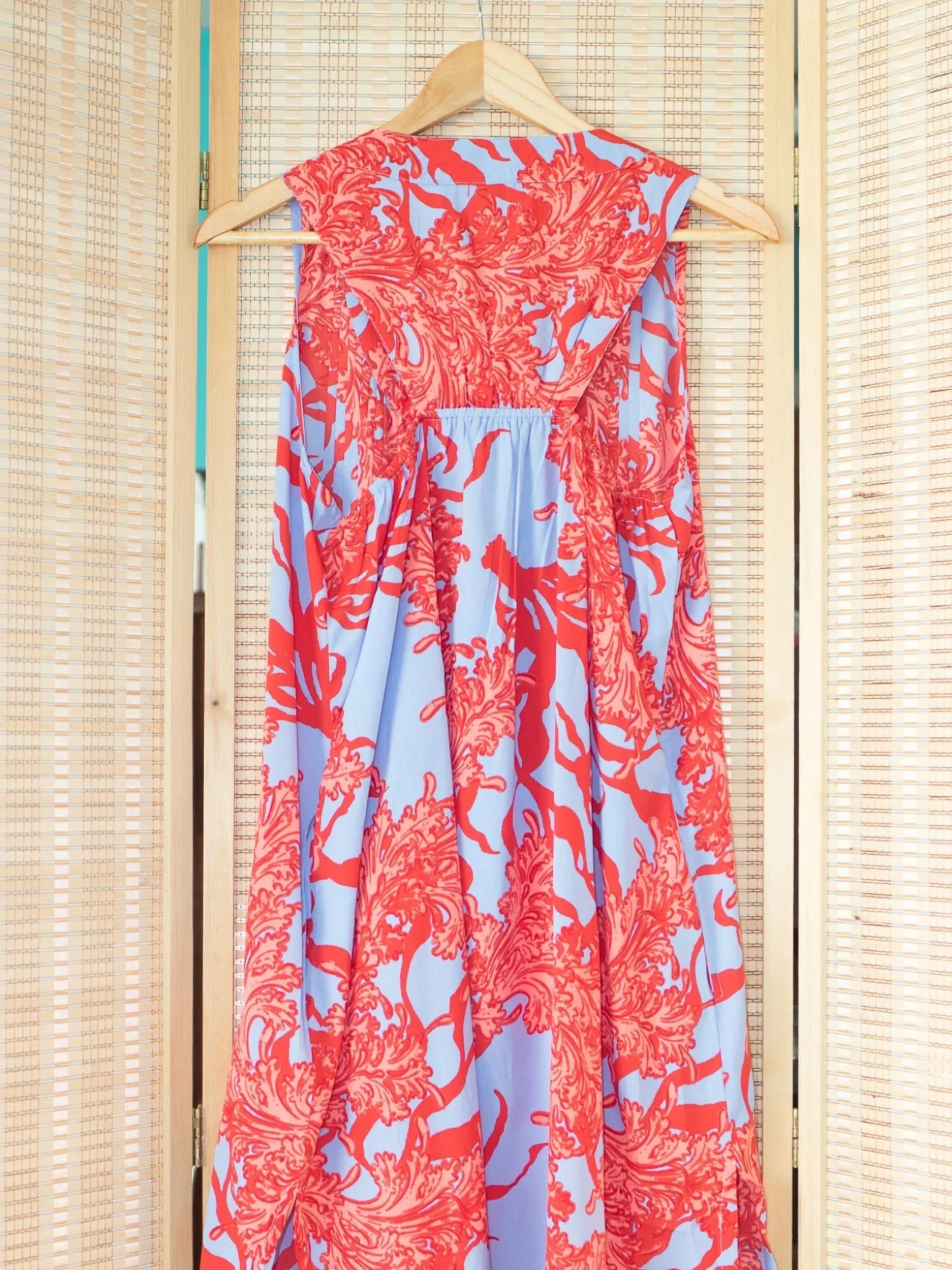 Allegra Pintuck Shift Dress