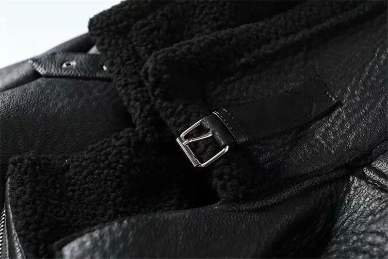 BLACK BIKER JACKET