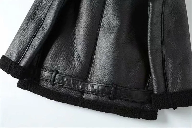 BLACK BIKER JACKET