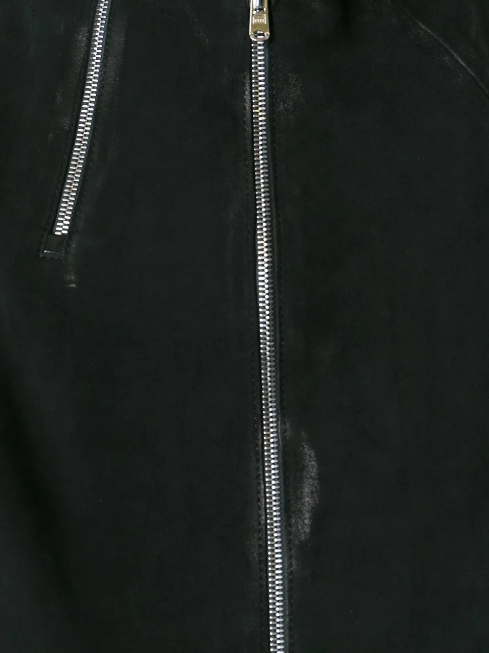 Lambskin Double Zip Jacket