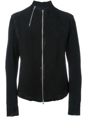 Lambskin Double Zip Jacket