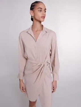Linen midi dress