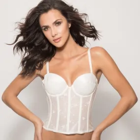Low Back Convertible Strapless Longline Bra Dominique Bridal Bra 7777