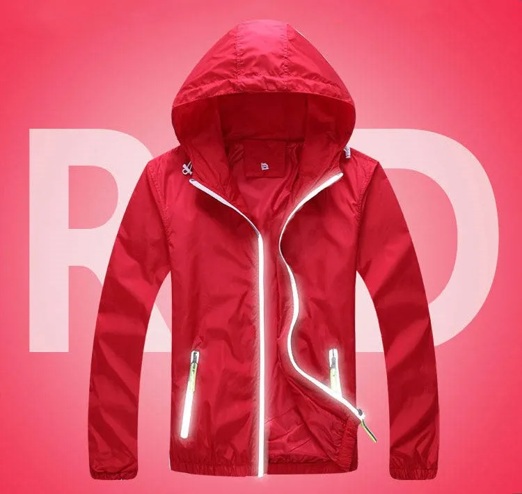 Men's Summer/Spring Quick Dry Sunscreen Waterproof Jacket | Men's Windbreaker