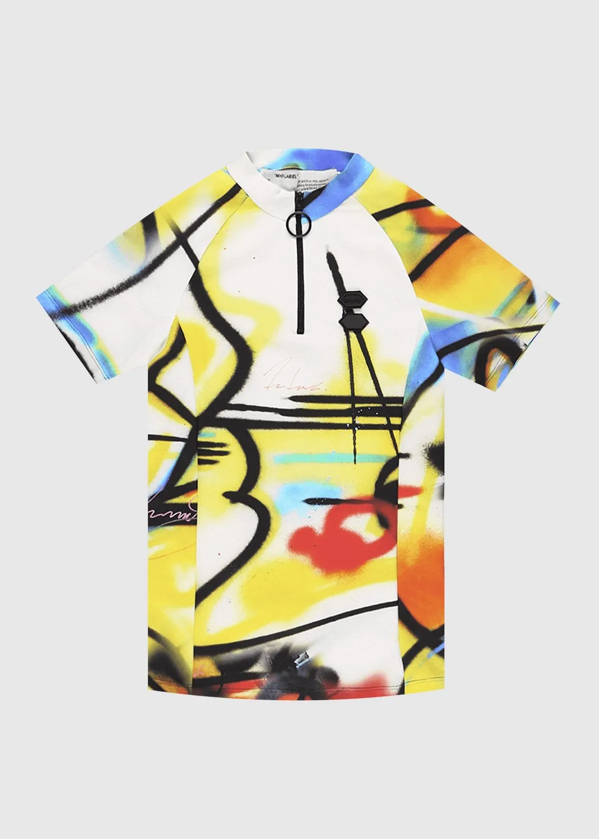 OFF WHITE FUTURA SPRAY TEE [MULTI]