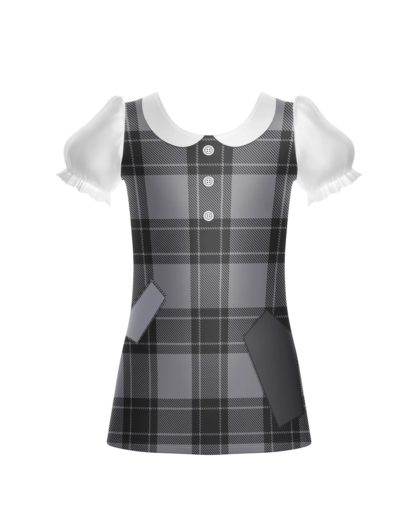Orphan Annie Puff Sleeve Shift Dress