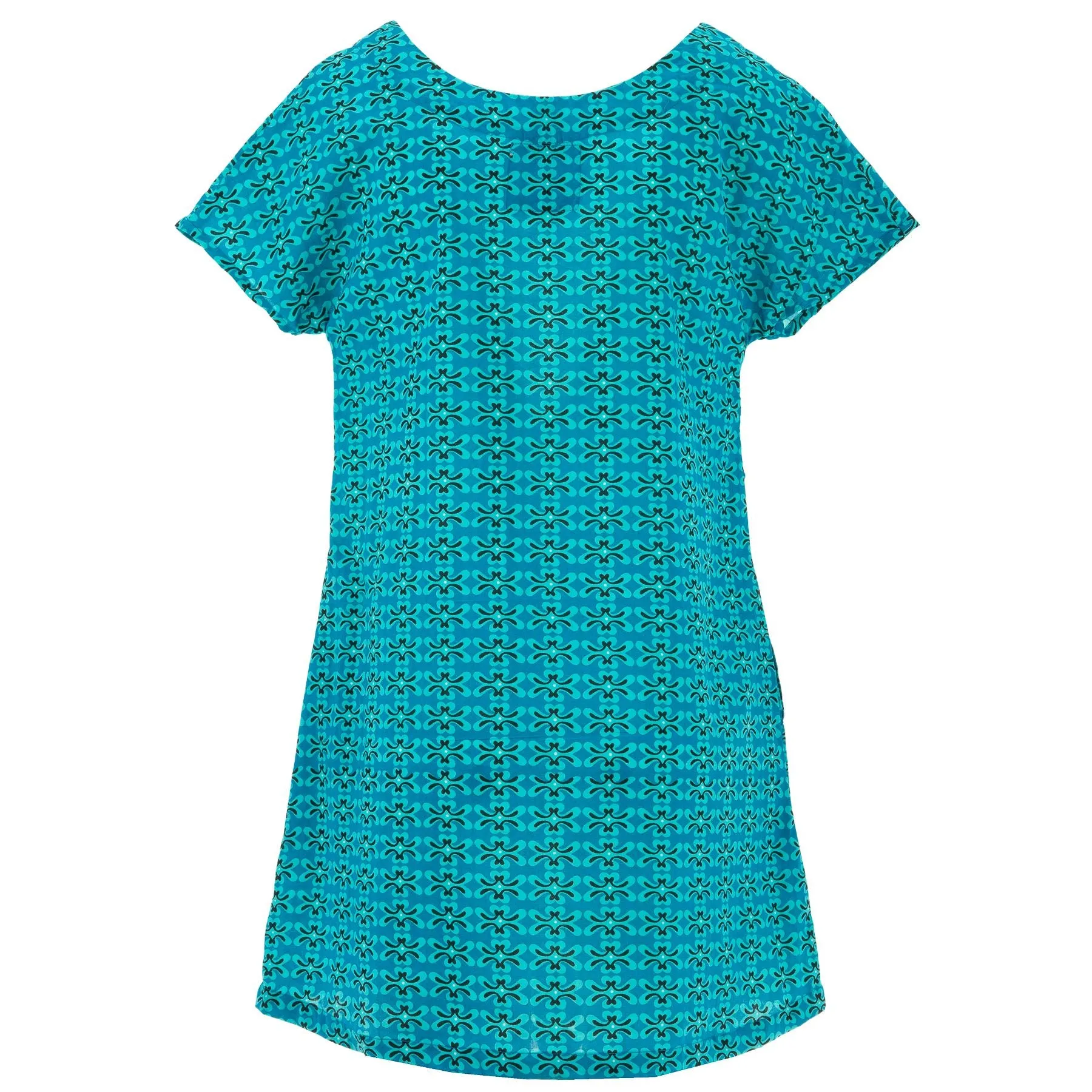 Perfect Shift Pocket Dress - Aqua Oasis