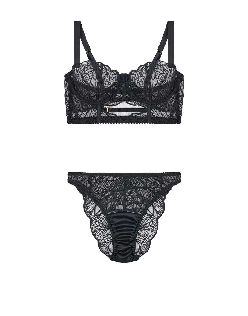 Roxy Longline Bra & Brazilian Brief