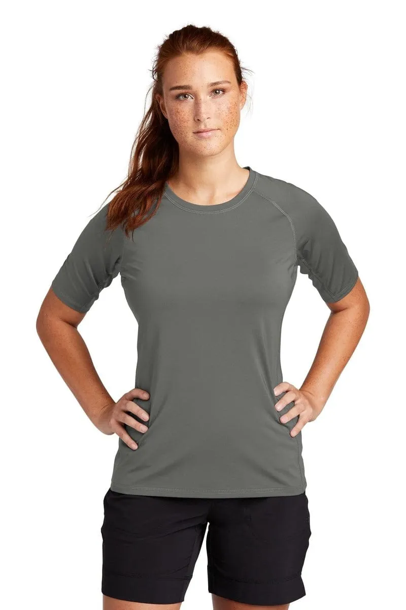 Sport-Tek LST470: Ladies Rashguard Tee. LST470