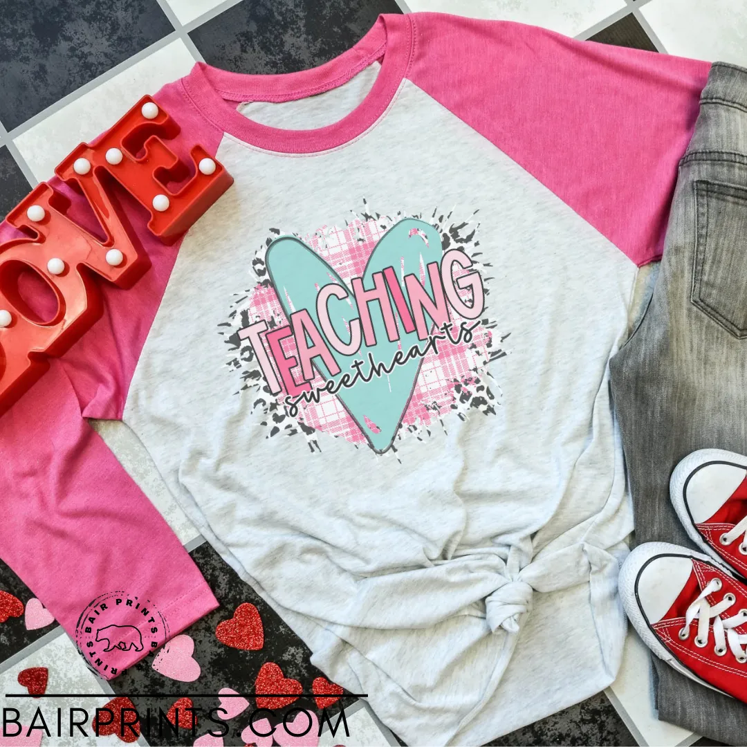Teaching Sweethearts Valentine Raglan
